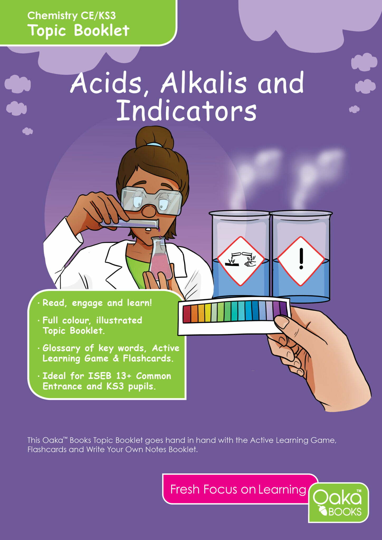 CE/KS3 Chemistry: Acids, Alkalis and Indicators