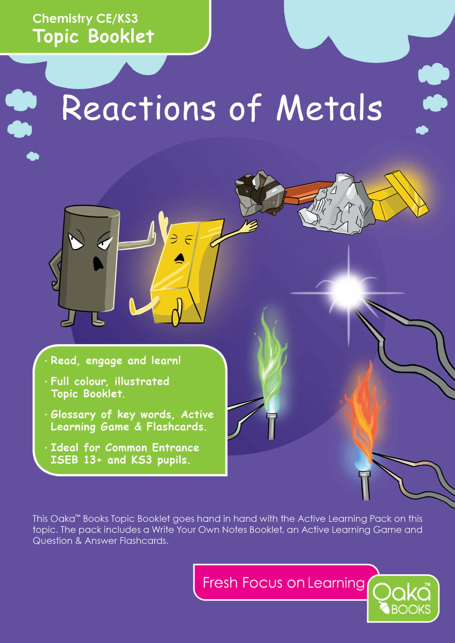 CE/KS3 Chemistry: Reactions of Metals